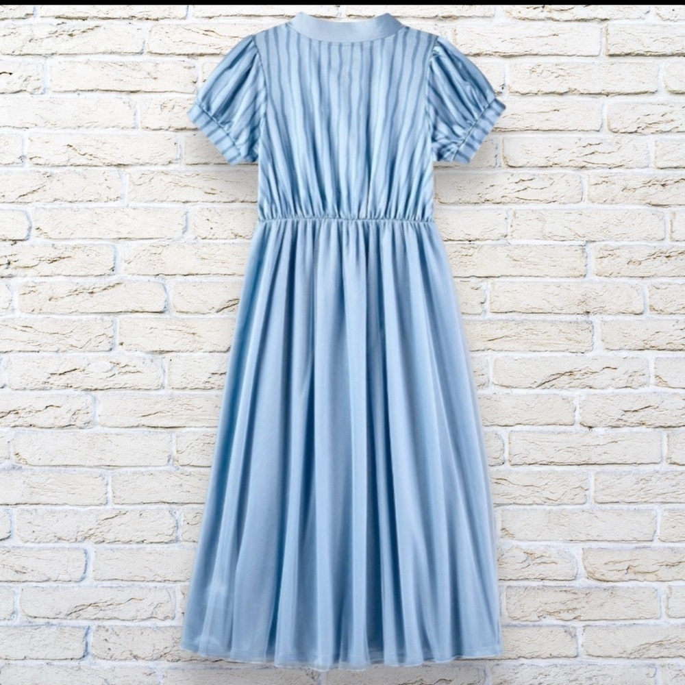NWT Beetlejuice Astrid Dress-up nightgown blue size XS 4 / 5 - Picture 2 of 7